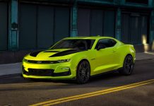 Review CHEVROLET CAMARO 2019 SS SHOCK YELLOW