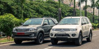 Perbandingan Antara Mitsubishi Pajero Sport 2016 Dan Toyota Fortuner 2016